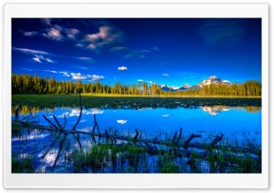 Blue Landscape Ultra HD Wallpaper for 4K UHD Widescreen desktop, tablet & smartphone