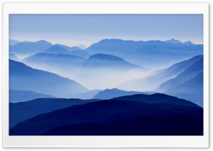Blue Mountains Mist Ultra HD Wallpaper for 4K UHD Widescreen desktop, tablet & smartphone