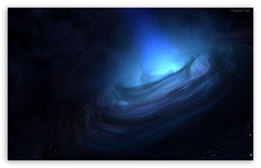 Blue Outer Space UltraHD Wallpaper for Widescreen 16:10 ;