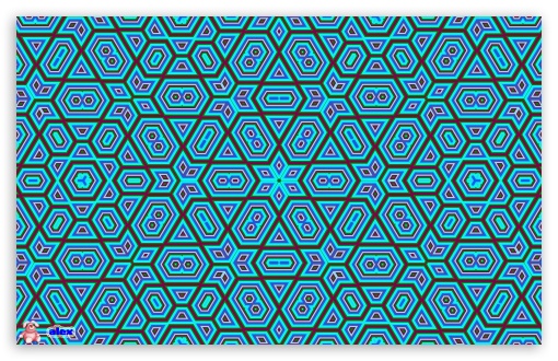 Blue Pattern Background UltraHD Wallpaper for Widescreen 16:10 ;