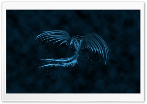 Blue Phoenix Ultra HD Wallpaper for 4K UHD Widescreen desktop, tablet & smartphone