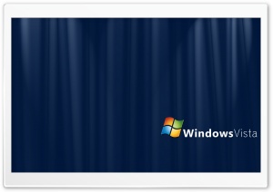 Blue Silk Windows Vista Ultra HD Wallpaper for 4K UHD Widescreen desktop, tablet & smartphone