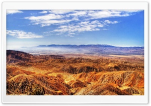 Blue Sky Over Desert Rocks Ultra HD Wallpaper for 4K UHD Widescreen Desktop, Lockscreen, Screensaver, TV, Tablet, Smartphone