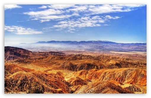 Blue Sky Over Desert Rocks UltraHD Wallpaper for HD 16:9 ; Widescreen 16:10 5:3 ; Fullscreen 4:3 5:4 3:2 ; Tablet 1:1 ; Mobile 3:5 3:4 ;