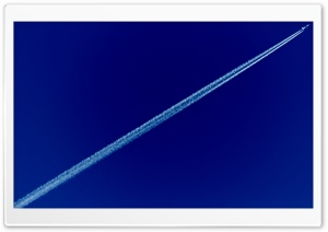 Blue Sky with Flight South Ultra HD Wallpaper for 4K UHD Widescreen desktop, tablet & smartphone