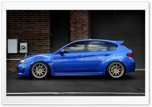 Blue Subaru Impreza WRX Ultra HD Wallpaper for 4K UHD Widescreen desktop, tablet & smartphone