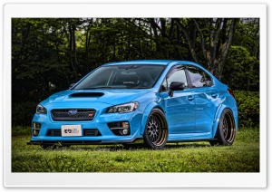 Blue Subaru WRX STI 4K UHD Wallpaper for Widescreen and UltraWide Desktop, UltraHD TV, Smartphone, Tablet