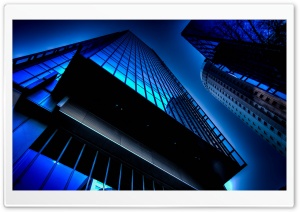 Blue Towers Ultra HD Wallpaper for 4K UHD Widescreen desktop, tablet & smartphone