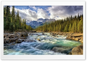 Blue Waters Of Fast River Ultra HD Wallpaper for 4K UHD Widescreen desktop, tablet & smartphone