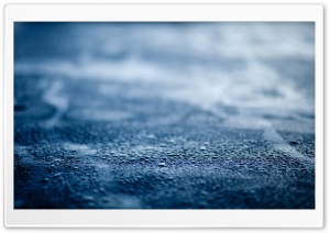 Blue Wet Surface Ultra HD Wallpaper for 4K UHD Widescreen desktop, tablet & smartphone