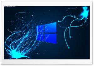 Blue Windows 8 4K UHD Wallpaper for Widescreen and UltraWide Desktop, UltraHD TV, Smartphone, Tablet