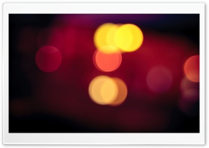 Blurred Car Lights Ultra HD Wallpaper for 4K UHD Widescreen desktop, tablet & smartphone