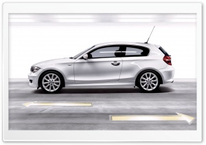 BMW 1 Series White Ultra HD Wallpaper for 4K UHD Widescreen desktop, tablet & smartphone