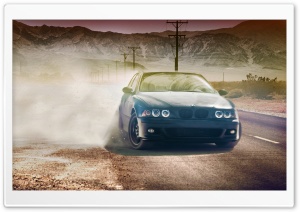 BMW 320CI In Desert Ultra HD Wallpaper for 4K UHD Widescreen desktop, tablet & smartphone
