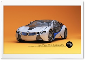 BMW 3D Car Model 4K UHD Wallpaper for Widescreen and UltraWide Desktop, UltraHD TV, Smartphone, Tablet