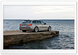 BMW 5 Series Touring F11 In Milano Beige   Pier Ultra HD Wallpaper for 4K UHD Widescreen desktop, tablet & smartphone