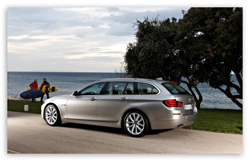 BMW 5 Series Touring F11 In Milano Beige   Surfers UltraHD Wallpaper for HD 16:9 ; Widescreen 16:10 5:3 ; Fullscreen 4:3 5:4 3:2 ;