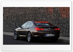 BMW 640i Rear Ultra HD Wallpaper for 4K UHD Widescreen Desktop, Lockscreen, Screensaver, TV, Tablet, Smartphone