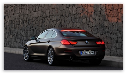 BMW 640i Rear UltraHD Wallpaper for HD 16:9 ;