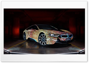 Bmw I8 Futurism Edition Ultra HD Wallpaper for 4K UHD Widescreen Desktop, Lockscreen, Screensaver, TV, Tablet, Smartphone