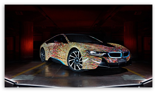 Bmw I8 Futurism Edition UltraHD Wallpaper for HD 16:9 ;