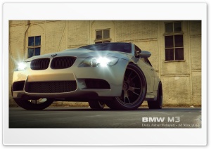 BMW M3 3D Max Ultra HD Wallpaper for 4K UHD Widescreen desktop, tablet & smartphone