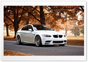 BMW M3 Autumn Ultra HD Wallpaper for 4K UHD Widescreen desktop, tablet & smartphone