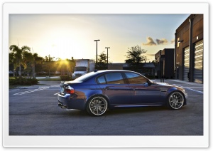 BMW M3 Blue Ultra HD Wallpaper for 4K UHD Widescreen desktop, tablet & smartphone