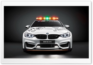BMW M4 GTS Safety Car Ultra HD Wallpaper for 4K UHD Widescreen desktop, tablet & smartphone