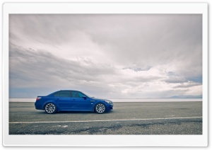 BMW M5 Blue Ultra HD Wallpaper for 4K UHD Widescreen desktop, tablet & smartphone