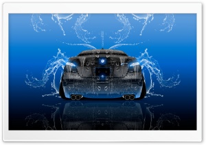 BMW M5 E60 Tuning Back Super Water Car 2015 design by Tony Kokhan Ultra HD Wallpaper for 4K UHD Widescreen desktop, tablet & smartphone