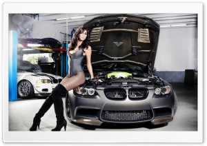 BMW Tune Girl Ultra HD Wallpaper for 4K UHD Widescreen desktop, tablet & smartphone