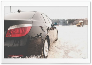 BMW Winter Ultra HD Wallpaper for 4K UHD Widescreen desktop, tablet & smartphone