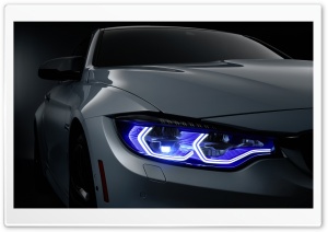 BMW Xenon Headlights Ultra HD Wallpaper for 4K UHD Widescreen desktop, tablet & smartphone