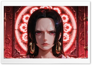 Boa Hancock Angry - One Piece 4K UHD Wallpaper for Widescreen and UltraWide Desktop, UltraHD TV, Smartphone, Tablet