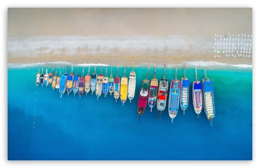 Boats, Beach, Sea, Ocean, Blue Sea, Travel, Vacation, Holiday, Summer UltraHD Wallpaper for UHD 16:9 ; HD 16:9 ; UltraWide 21:9 24:10 32:9 32:10 ; Widescreen 16:10 5:3 ; Fullscreen 4:3 5:4 3:2 ; Tablet 1:1 ; Dual 16:10 5:3 16:9 4:3 5:4 3:2 ;