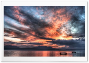 Boats Clouds Mexico Ultra HD Wallpaper for 4K UHD Widescreen Desktop, Lockscreen, Screensaver, TV, Tablet, Smartphone