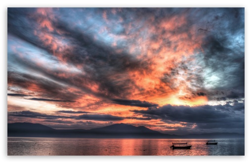 Boats Clouds Mexico UltraHD Wallpaper for HD 16:9 ; Widescreen 16:10 5:3 ;