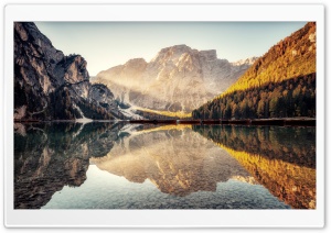 Boats, Lake, Mountains, Forest, Nature Ultra HD Wallpaper for 4K UHD Widescreen Desktop, Lockscreen, Screensaver, TV, Tablet, Smartphone