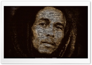 Bob Marley discography by Mateusz Latocha Ultra HD Wallpaper for 4K UHD Widescreen desktop, tablet & smartphone