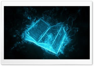 Book Wallpaper - Blue Ultra HD Wallpaper for 4K UHD Widescreen desktop, tablet & smartphone