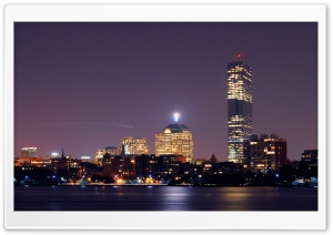Boston Skyline Ultra HD Wallpaper for 4K UHD Widescreen desktop, tablet & smartphone