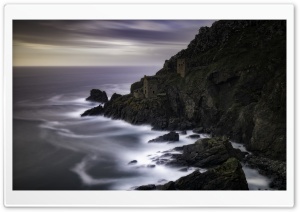Botallack Mines Coast Ultra HD Wallpaper for 4K UHD Widescreen desktop, tablet & smartphone
