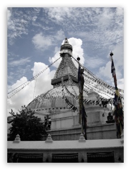 boudha stupa UltraHD Wallpaper for iPad 1/2/Mini ; Mobile 4:3 - UXGA XGA SVGA ;