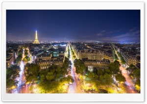 Boulevards of Paris Ultra HD Wallpaper for 4K UHD Widescreen desktop, tablet & smartphone