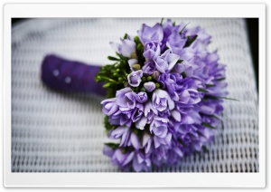 Bouquet Of Purple Flowers Ultra HD Wallpaper for 4K UHD Widescreen desktop, tablet & smartphone