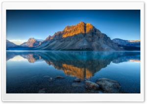 Bow Lake In Summer Ultra HD Wallpaper for 4K UHD Widescreen desktop, tablet & smartphone