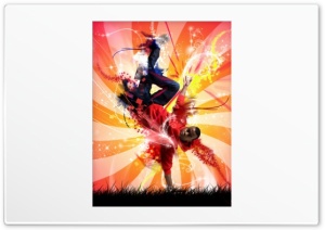 Break Dance Colorful 4K UHD Wallpaper for Widescreen and UltraWide Desktop, UltraHD TV, Smartphone, Tablet