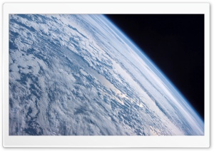 Breathtaking View of Earth from Space 4K UHD Wallpaper for Widescreen and UltraWide Desktop, UltraHD TV, Smartphone, Tablet