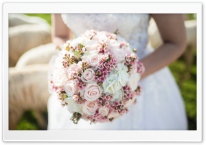 Bride Bouquet Ultra HD Wallpaper for 4K UHD Widescreen desktop, tablet & smartphone